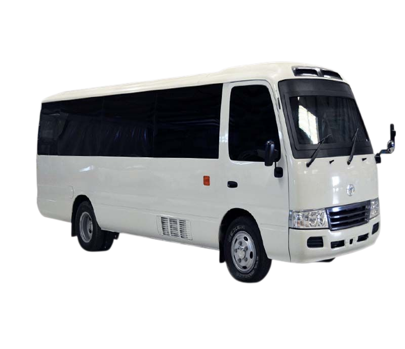 Armored Toyota Coaster Bus